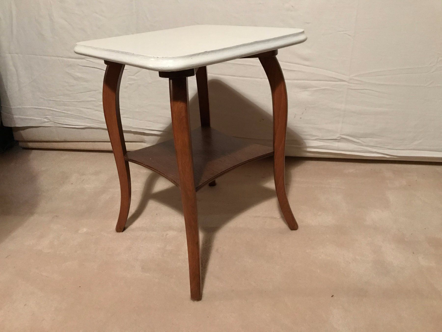 Cartine & Atlanti: Sellette dessus blanc des années 30-40 – Usato da Ste-Croix venduto da BuffetSC 1