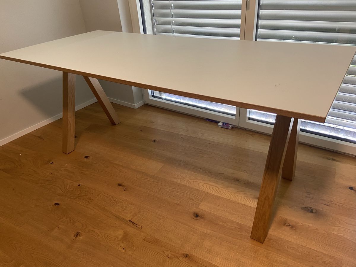 Micasa Scrivanie: Büropult Eiche/Weiss 180x80 – Usato da Stans venduto da ematyi