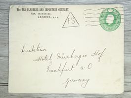 TR80 Enveloppe + Timbre England 19xx