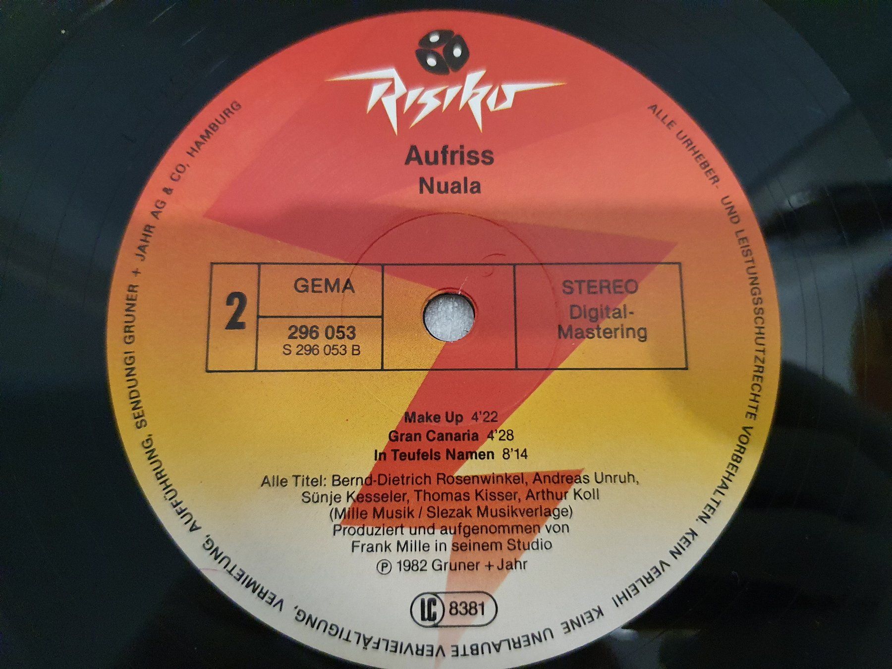 Dischi in vinile: Nuala – Aufriss – Usato da Uster venduto da Vinyl-Leidenschaft 5