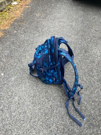 Schulrucksack Satch Match Plus "Blue Crush"