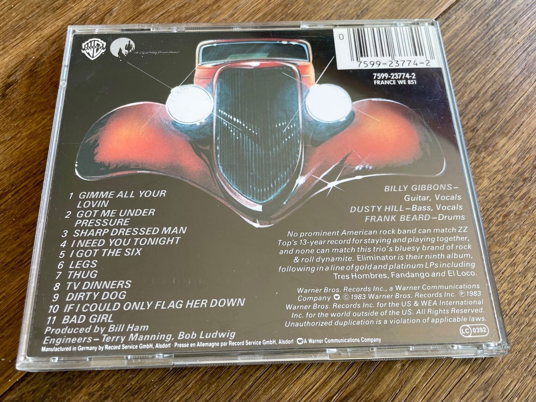 CDs: ZZ Top- Eliminator - CD – Gebraucht aus Pontresina von il-bain 1
