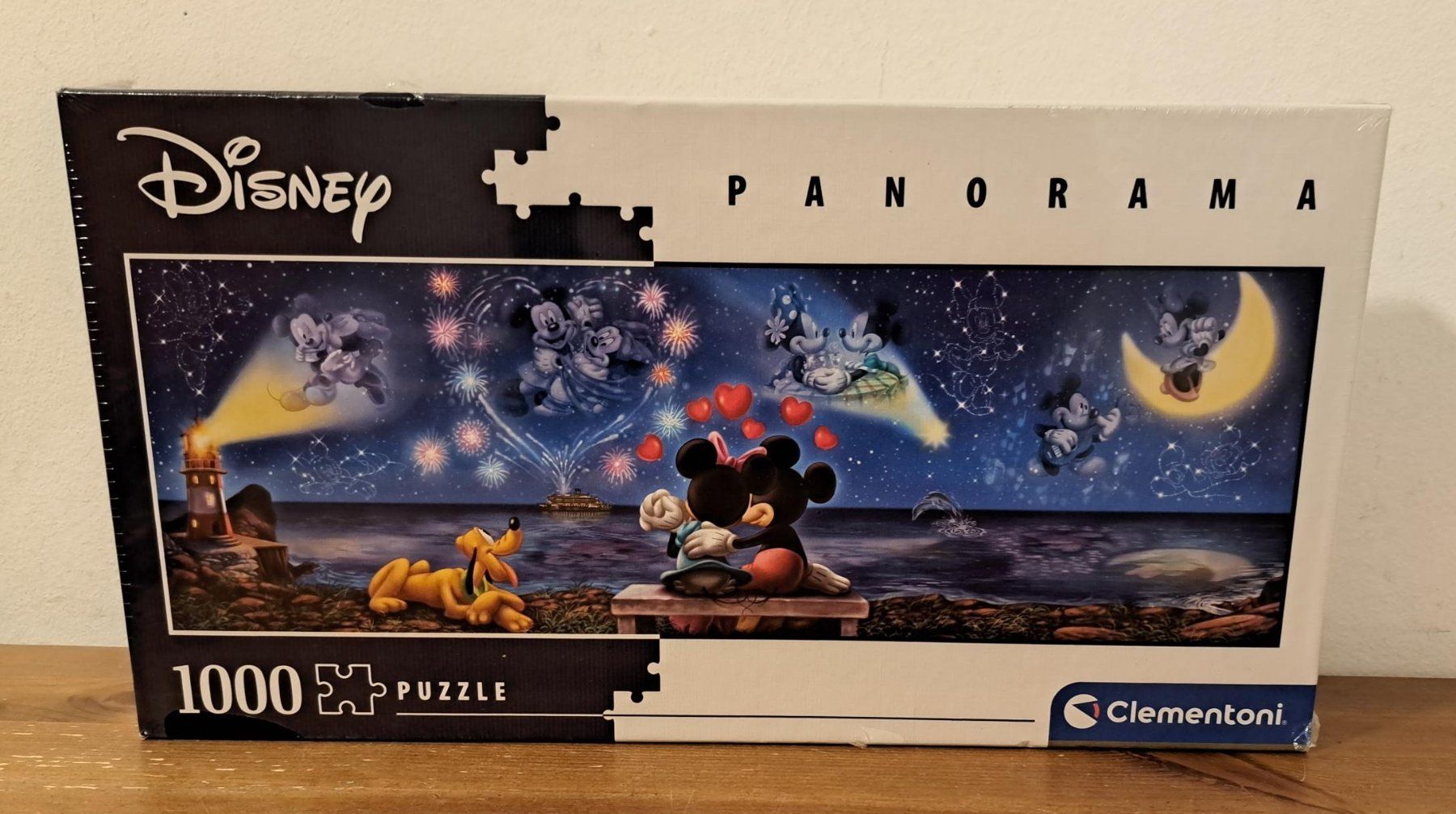 Disney Panorama Puzzle Mickey and Minnie, 1000 Teile - NEU (Neu und ...