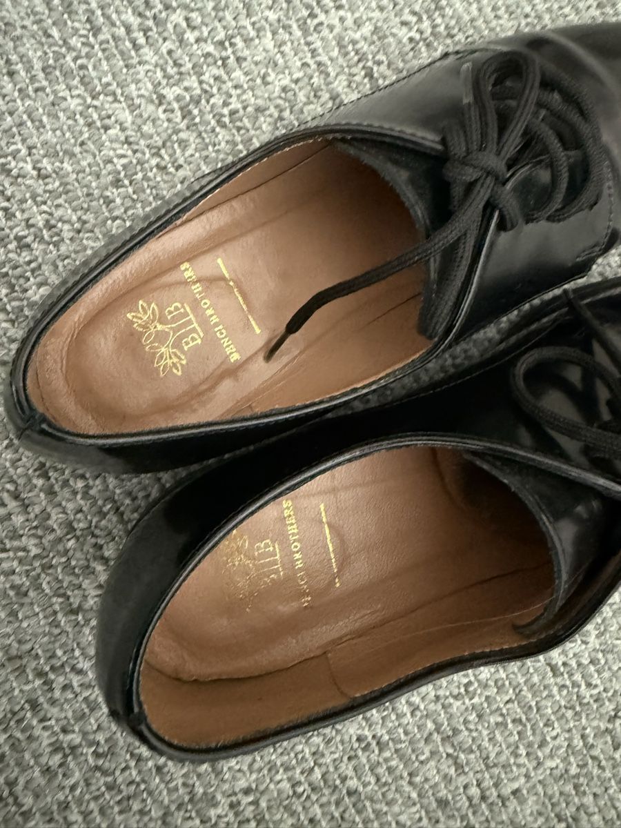 Benci Brothers Scarpe da donna: Almost New B&B Black Leather Shoes - Size 36 – Nuovo (secondo la descrizione) da Dübendorf venduto da zhe_69pd 4