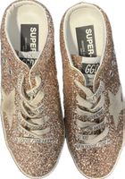 Golden Goose Pink Glitter Sneakers