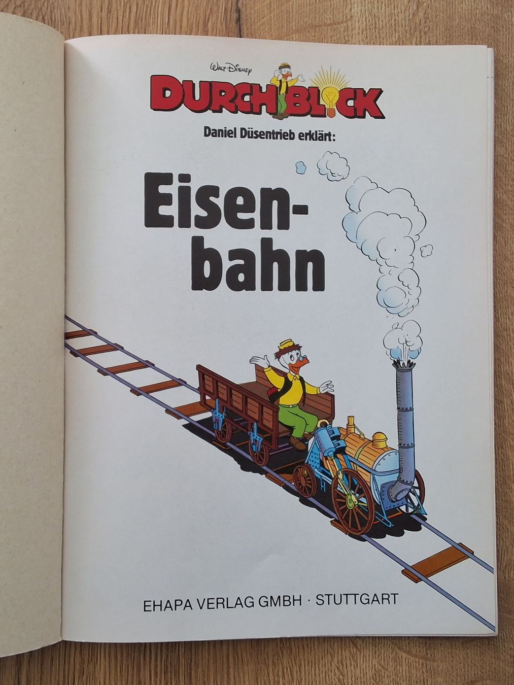 BD: Heft Durchblick 2: Daniel Düsentrieb erklärt: Eisenbahn – D'occasion à Oftringen par Waltereg 2