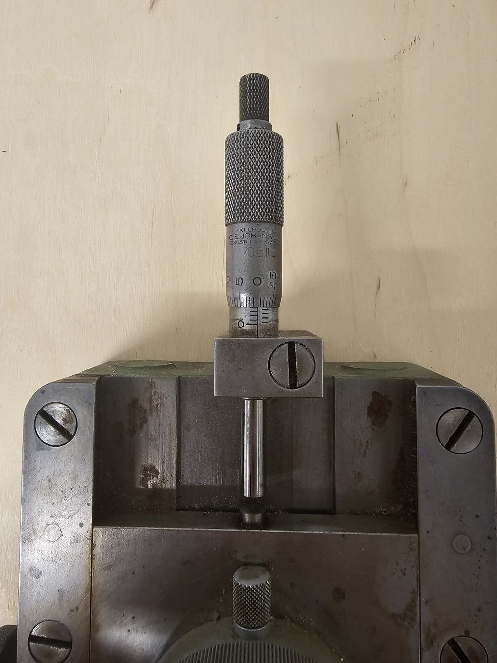 Misurare: Compac Genève Mikrometer Messtisch – Usato da Biel/Bienne venduto da Switzerland92 1