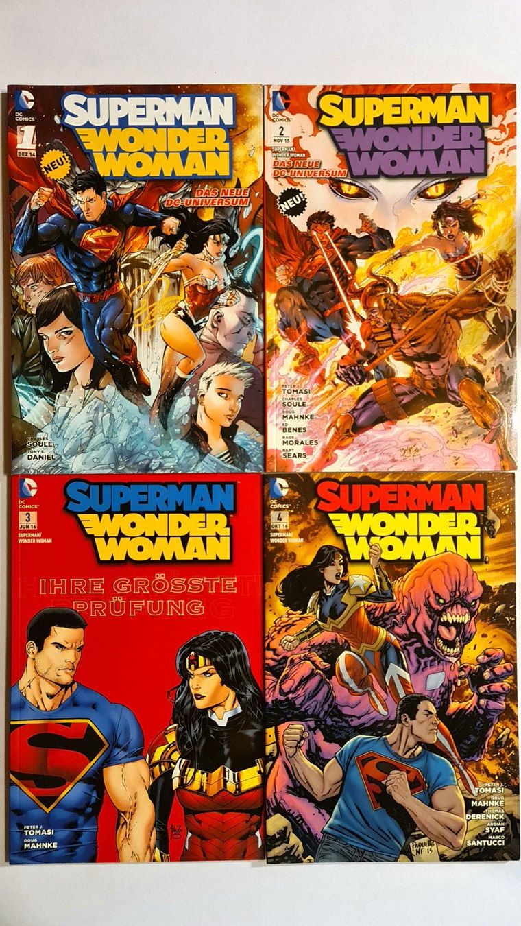 Comics: Superman/Wonder Woman Comics 1- 4, DC Comics – Neu (gemäss Beschreibung) aus Aesch BL von pri_fp8t