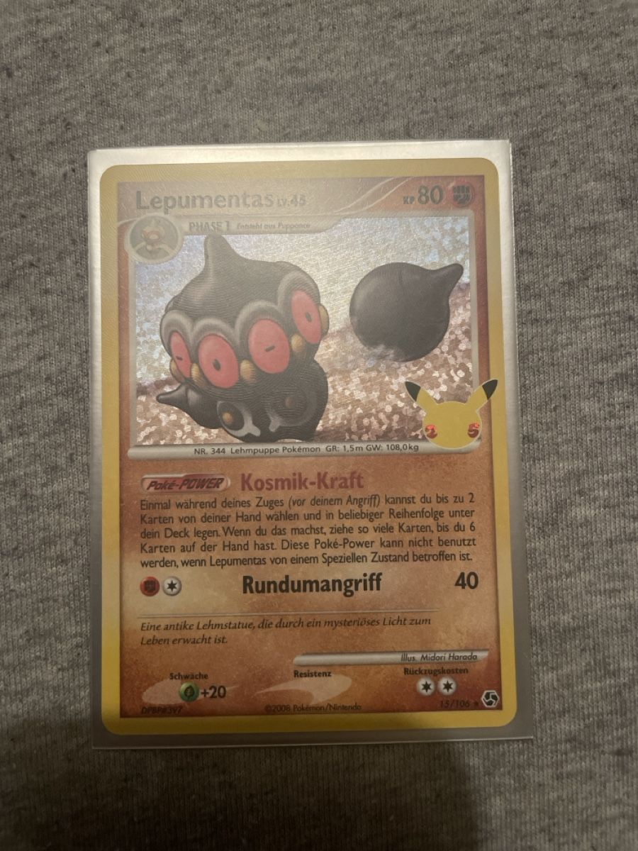 Pokémon Carte collezionabili: Lepumentas Celebrations  – Nuovo (secondo la descrizione) da Flawil venduto da Duft-Alchemist