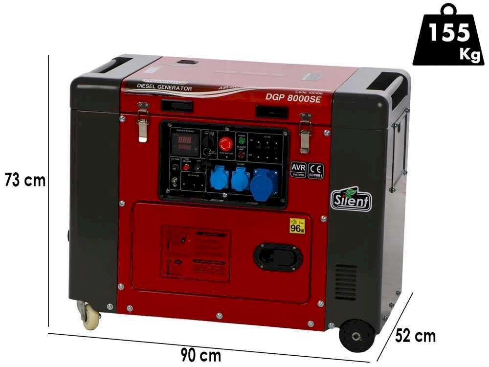 Generatori di corrente: GeoTech DGP8000SE Diesel-Stromerzeuger – Nuovo e nell'imballaggio originale da Bottighofen venduto da zaap 8