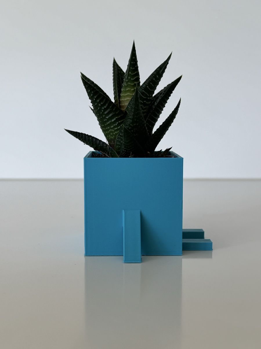 Vasi & Recipienti: Homemade designed cube vase for little plants – Nuovo (secondo la descrizione) da Bellinzona venduto da Yoichi 3