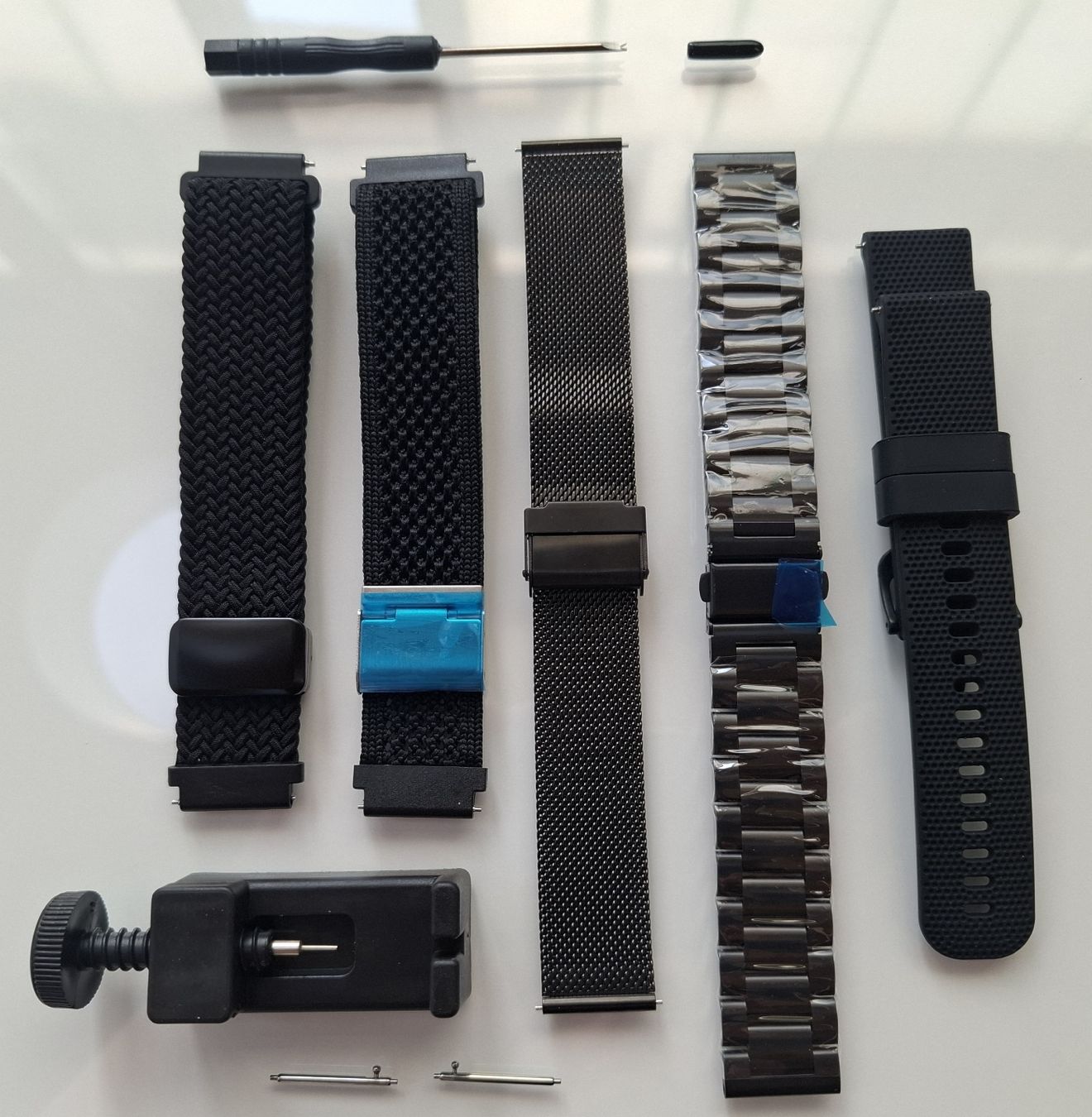 Montres: 5x Uhrenarmbänder 20mm NEU – Neuf (Voir description) à Winterthur par -.S.B.-