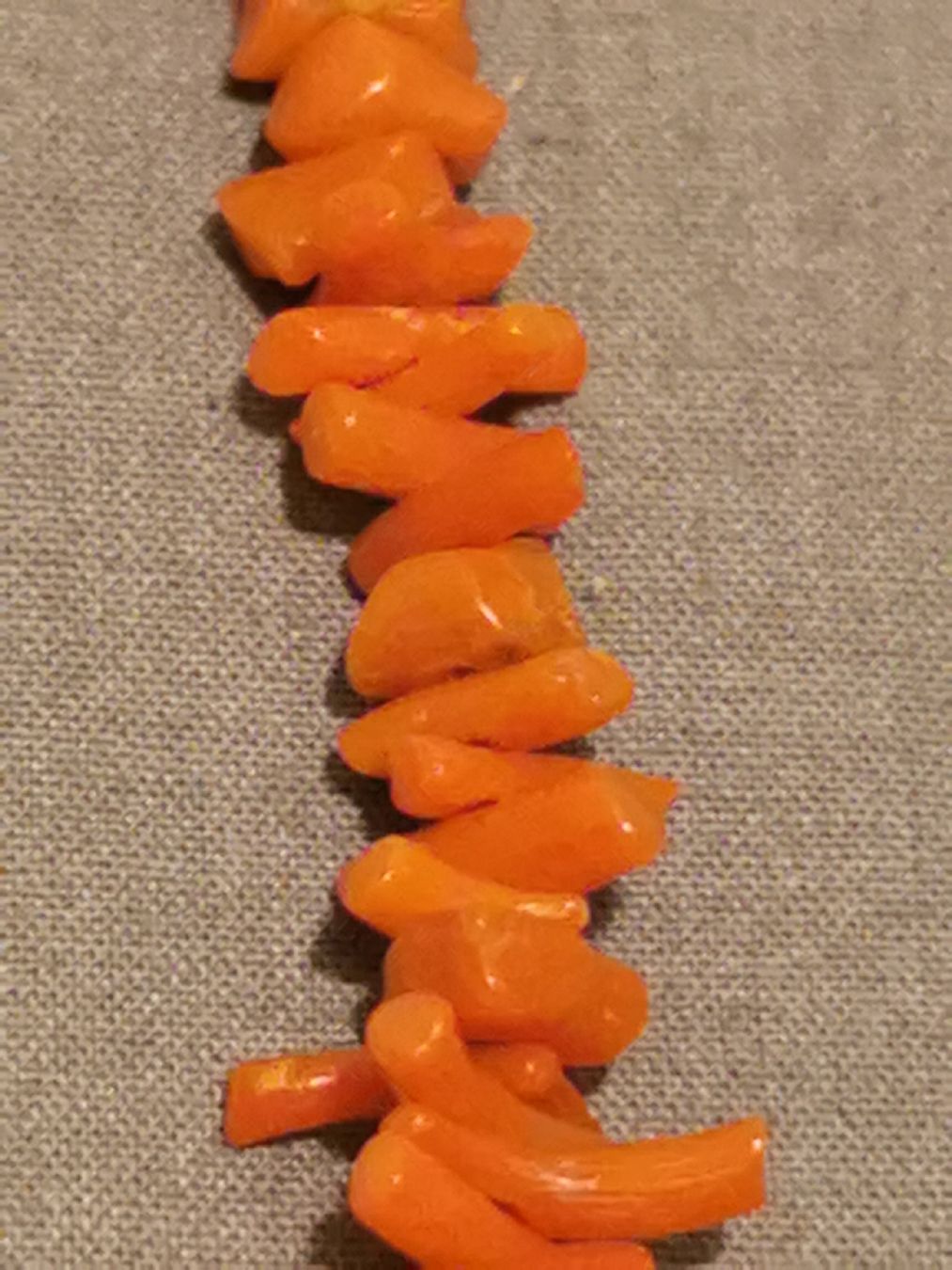 Catenine: Korallen Kette, echt. – Usato da Schlieren venduto da vlalif 1