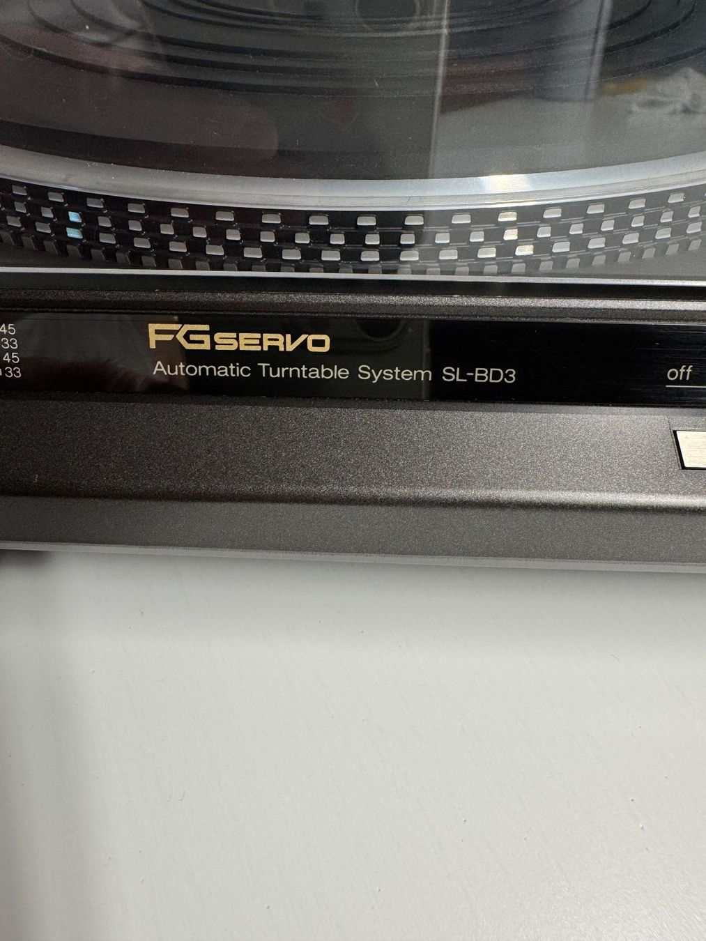 Technics Plattenspieler: Plattenspieler Technics SL-BD3 Automatic "Defekt" – Defekt aus Ersigen von Allesmussraus78 1