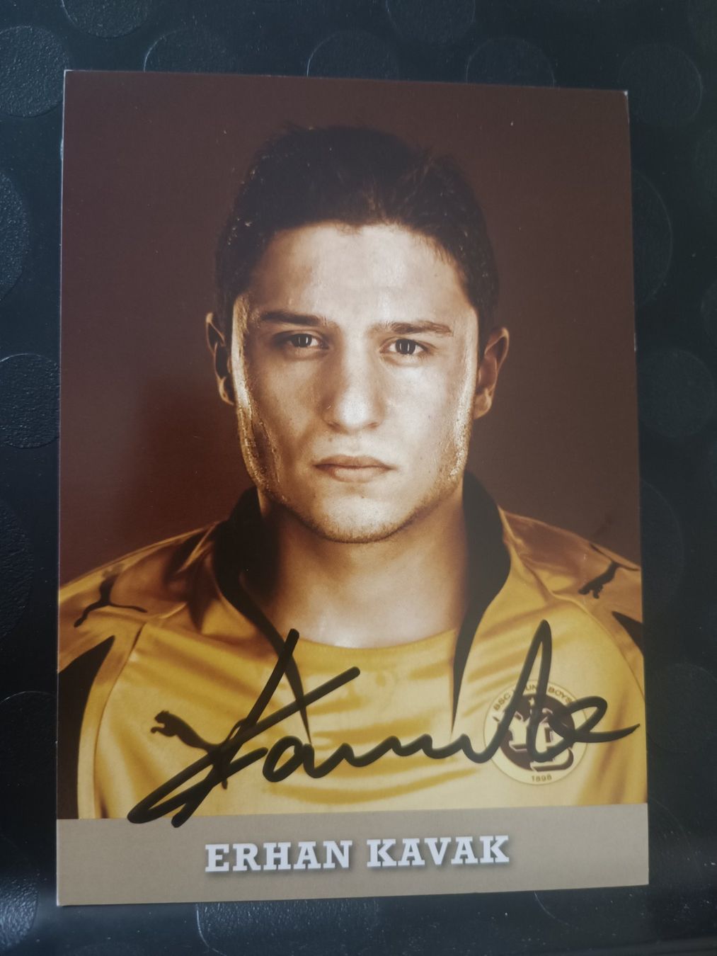 Autografi: Erhan Kavak - YB Bern - handsignierte Karte – Usato da Menziken venduto da Artographs