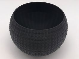 Pflanzentopf Schwarz, Gross/Mittelgross, Neu
