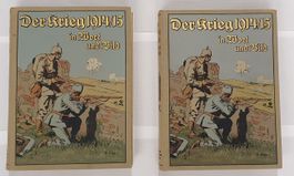 DER KRIEG 1914/17 IN WORT UND BILD - Band 1+2