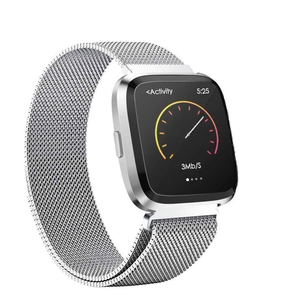Smartwatch: FITBIT VERSA 2 - MILANESE LOOP EDELSTAHL ARMBAND FIT BIT – Nuovo e nell'imballaggio originale da Kriens venduto da swissgadget 1