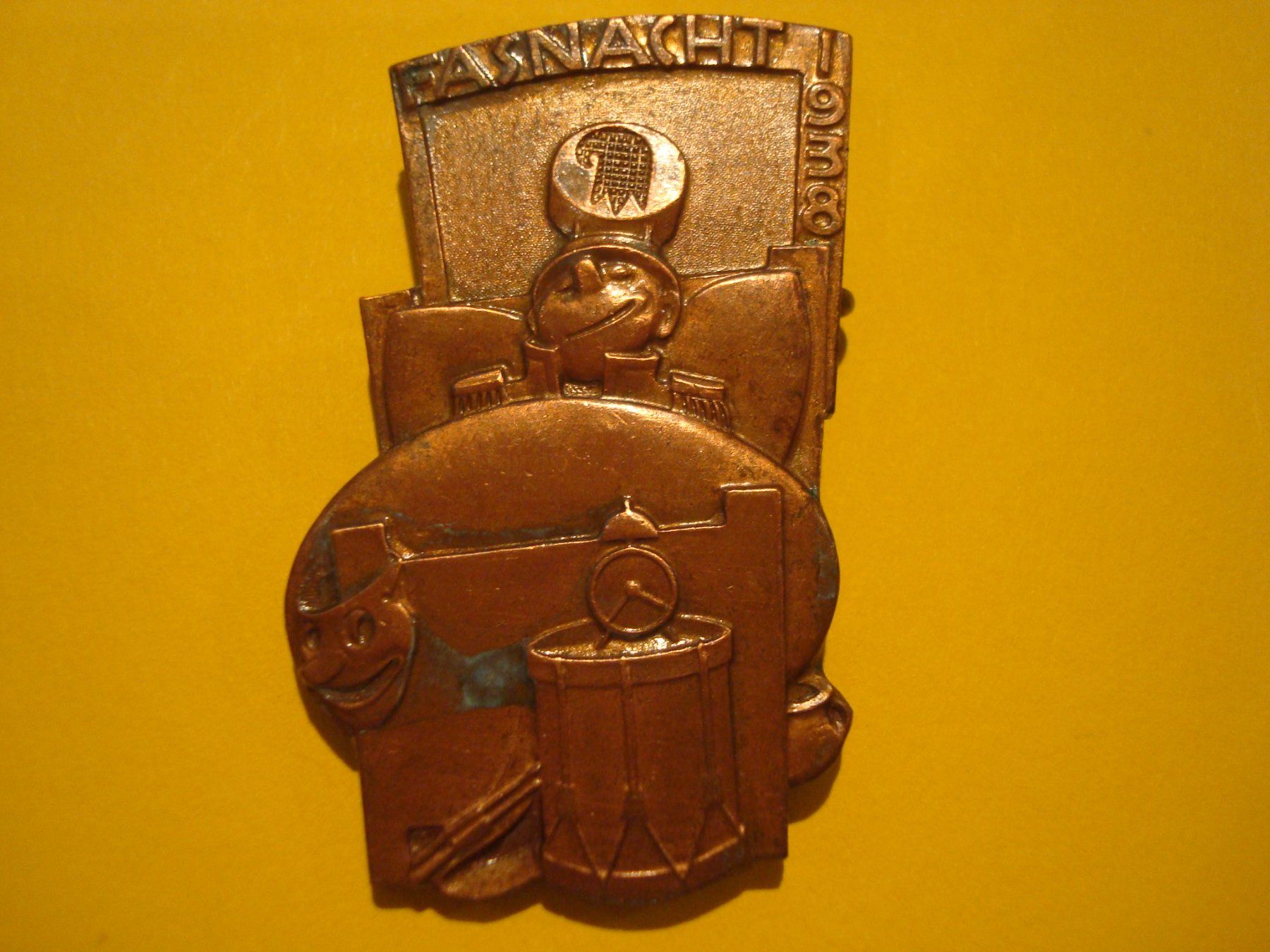 Placchette & Badge: Plakette Kupfer 1938 – Usato da Riehen venduto da Baerewaegli