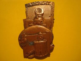 Plakette Kupfer 1938
