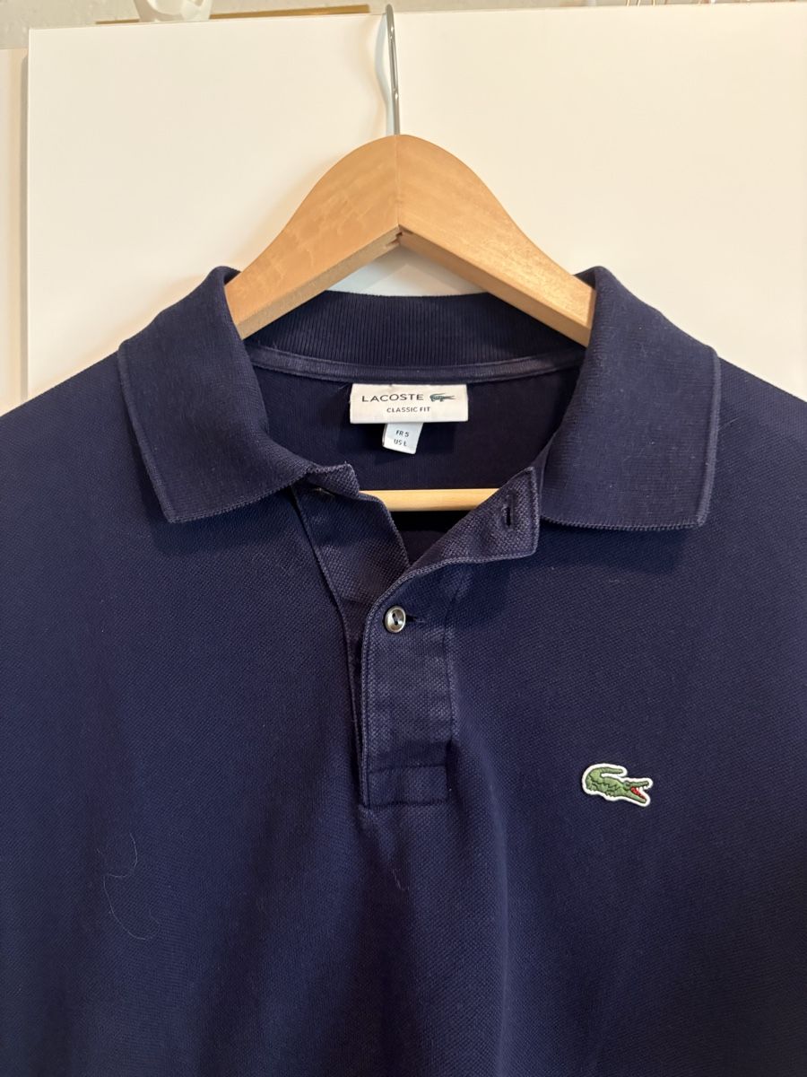 Lacoste Magliette Polo: Polo Lacoste bleu marine taille L – Usato da Pully venduto da kaba07 3