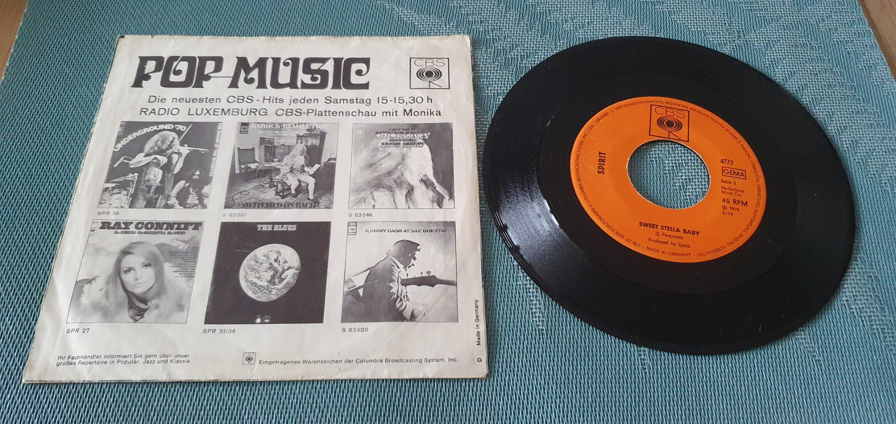 Dischi in vinile: SPIRIT, 1984, Single – Usato da Kreuzlingen venduto da Cdschlumpf 1