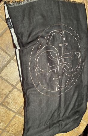 Guess Scialle grande-doppio con logo