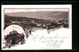 Litho Winterthur, Ortsansicht mit Weitbl