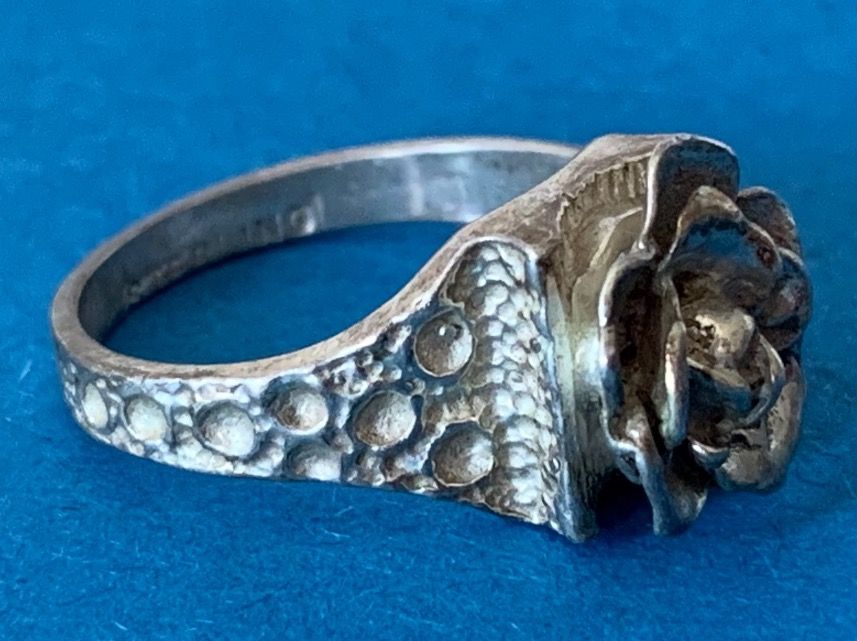 Anelli: Silberring ROSE sterling  (51) – Usato da Laufen venduto da belleskulptur 4