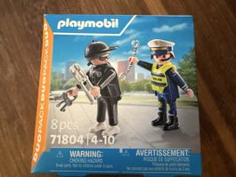 Playmobil DuoPack 71804 - Polizist und Einbrecher, Neu!