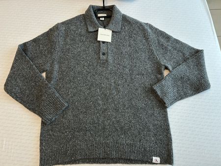 Herren Pullover Calvin Klein wolle neu mit Etikett L