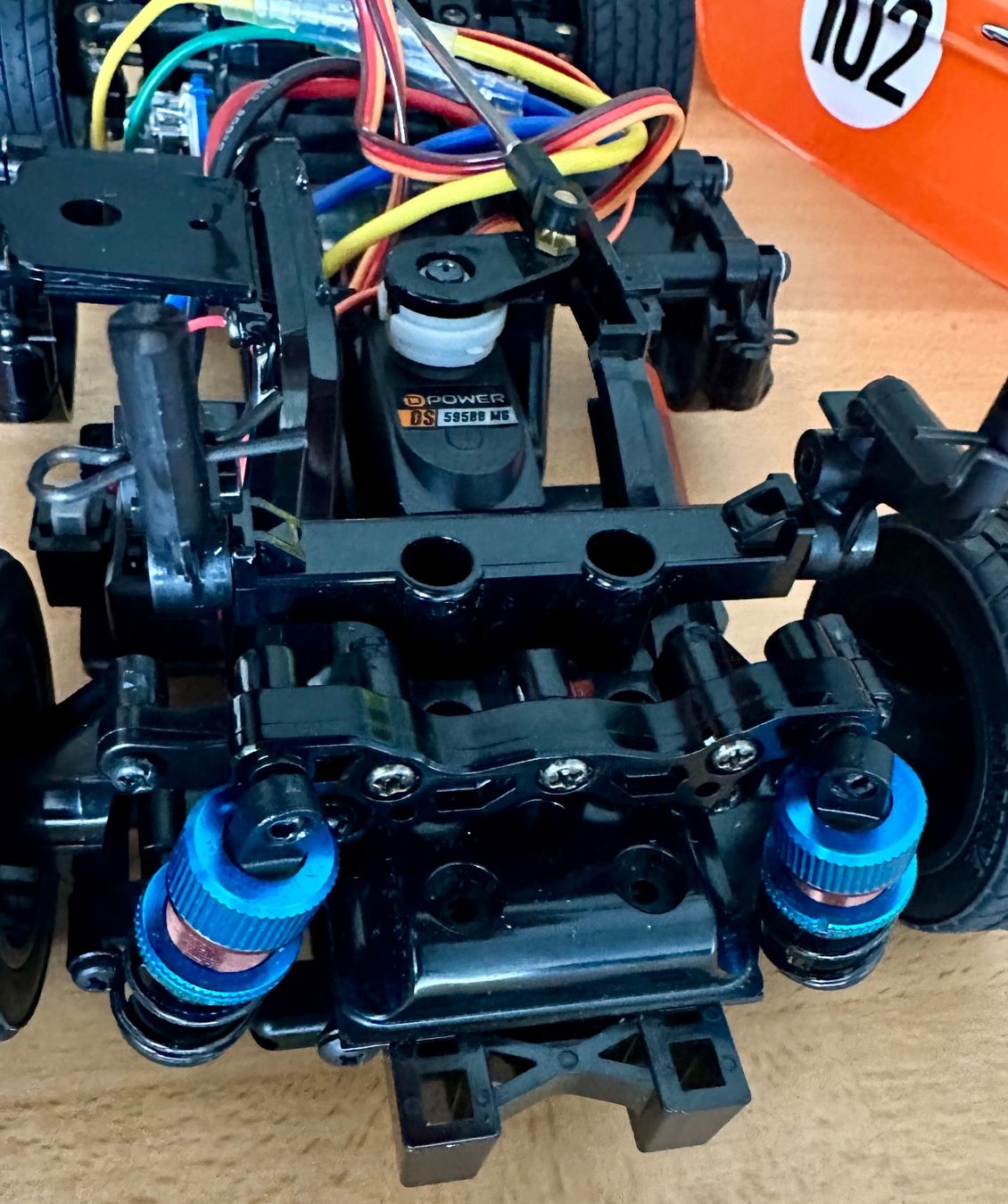 Tamiya Modellismo RC: Tamiya RC Renault Alpine Jägermeister – Usato da Oftringen venduto da ib.85 6