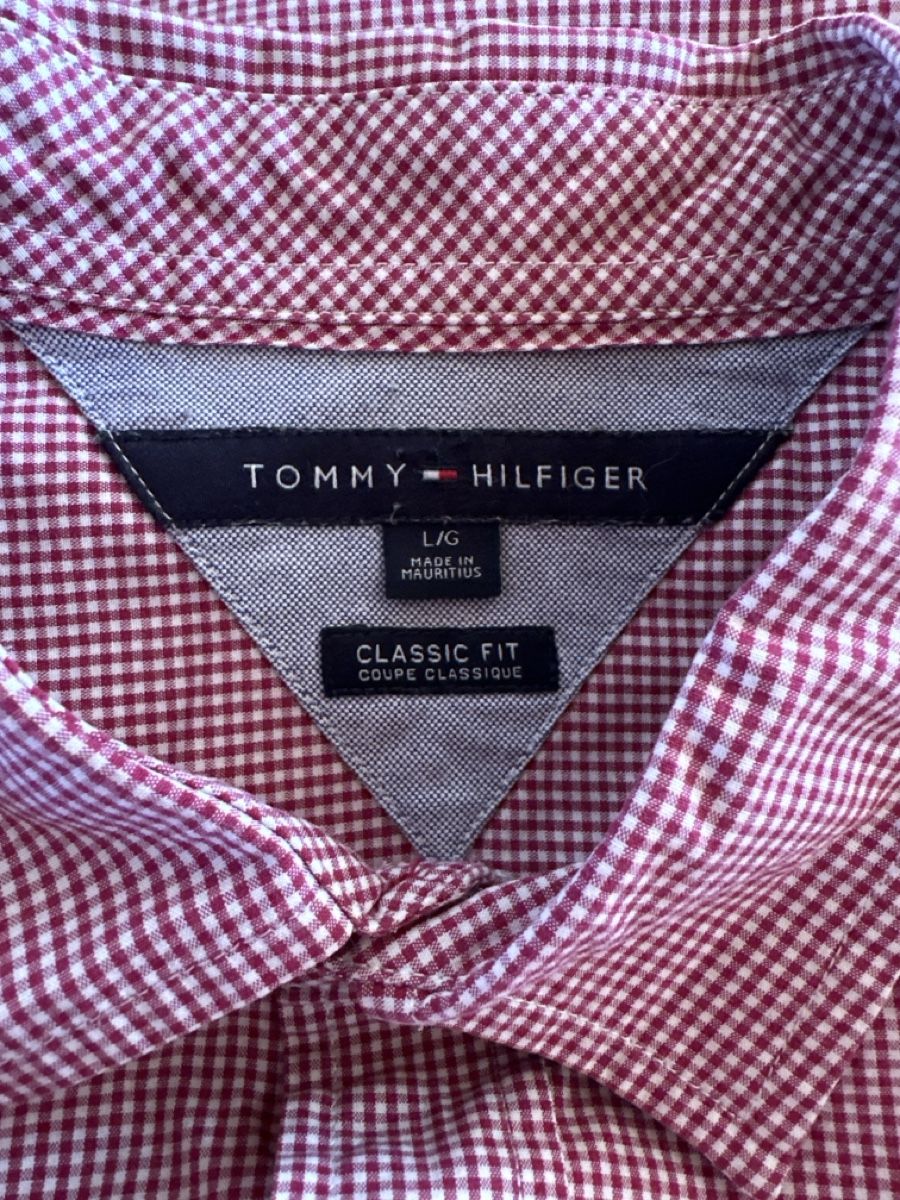Tommy Hilfiger Camicie: Tommy Hilfiger Hemd, Gr. L einf. Brustweite 61 cm – Usato da St. Gallen venduto da mai_2lcj 2