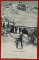 Auf dem Eigergletscher 1904