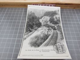 La chute de la Suze à Reuchenette, Schweizerische Bundesbahn