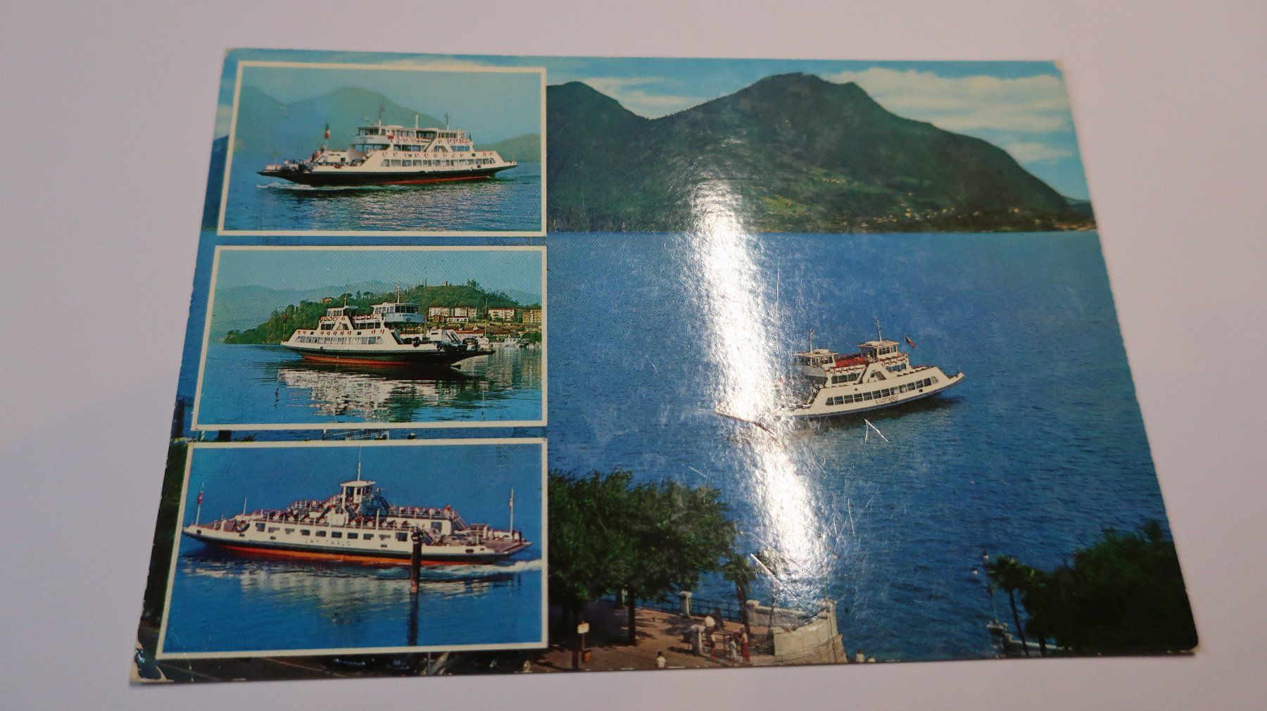 Ansichtskarten: Lago Maggiore  1973 Bateaux – Gebraucht aus Cormoret von Pascalll2001 1