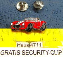 AC COBRA SHELBY AUTO RACING PIN ENAMEL MIT SCURITY-CLIP