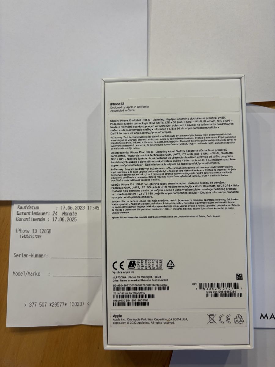 Apple Telefoni cellulari / Smartphones: iPhone 13 128GB – Usato da Rieden SG venduto da mani1982 6