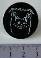 Meowtallica Katze - Pin   (neu/OVP)