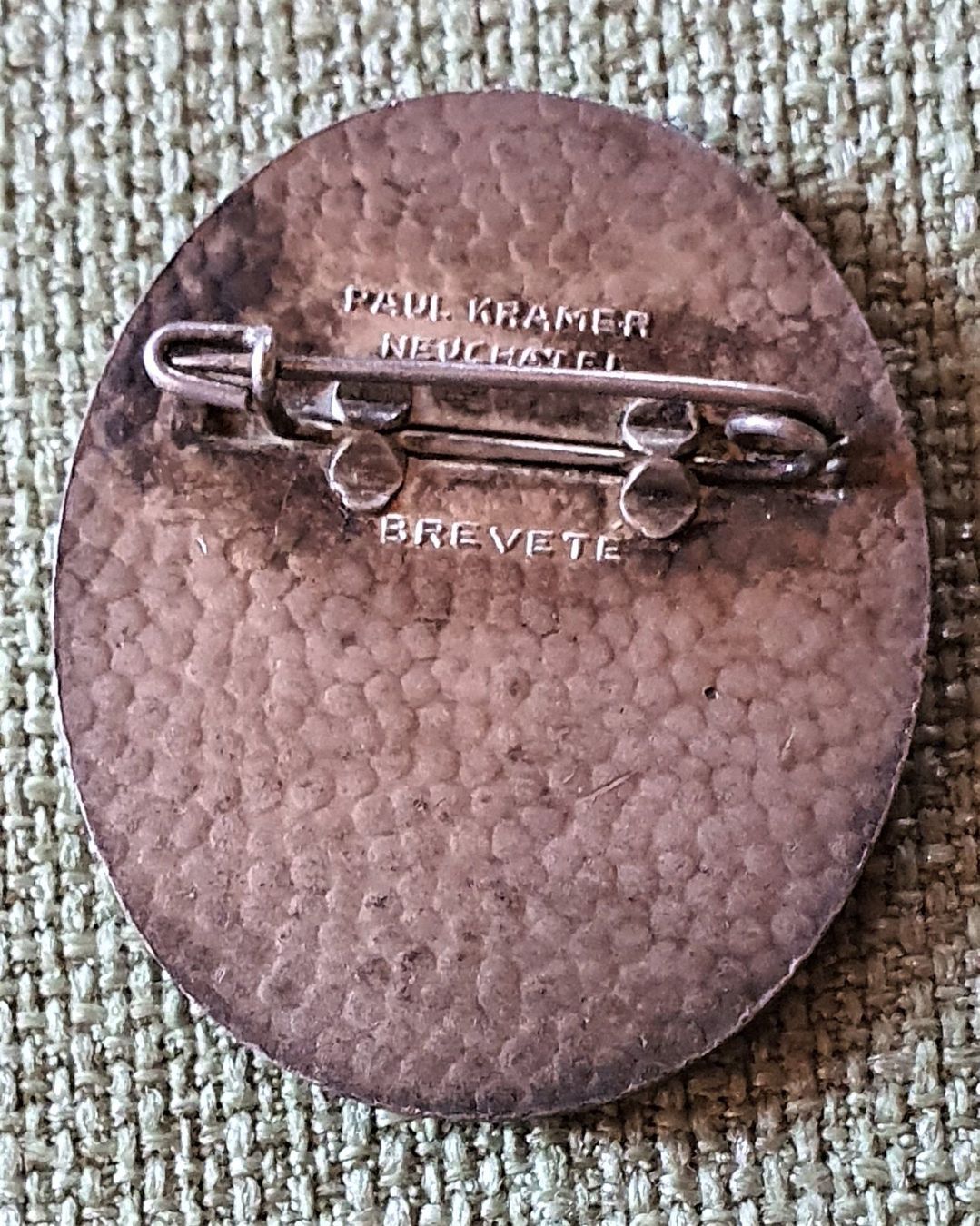 Schweizer Armee Placchette & Badge: G230  Basel Erin. Mobilisation 1914 1939 – Usato da Reinach BL venduto da Boston-Verkauf 1