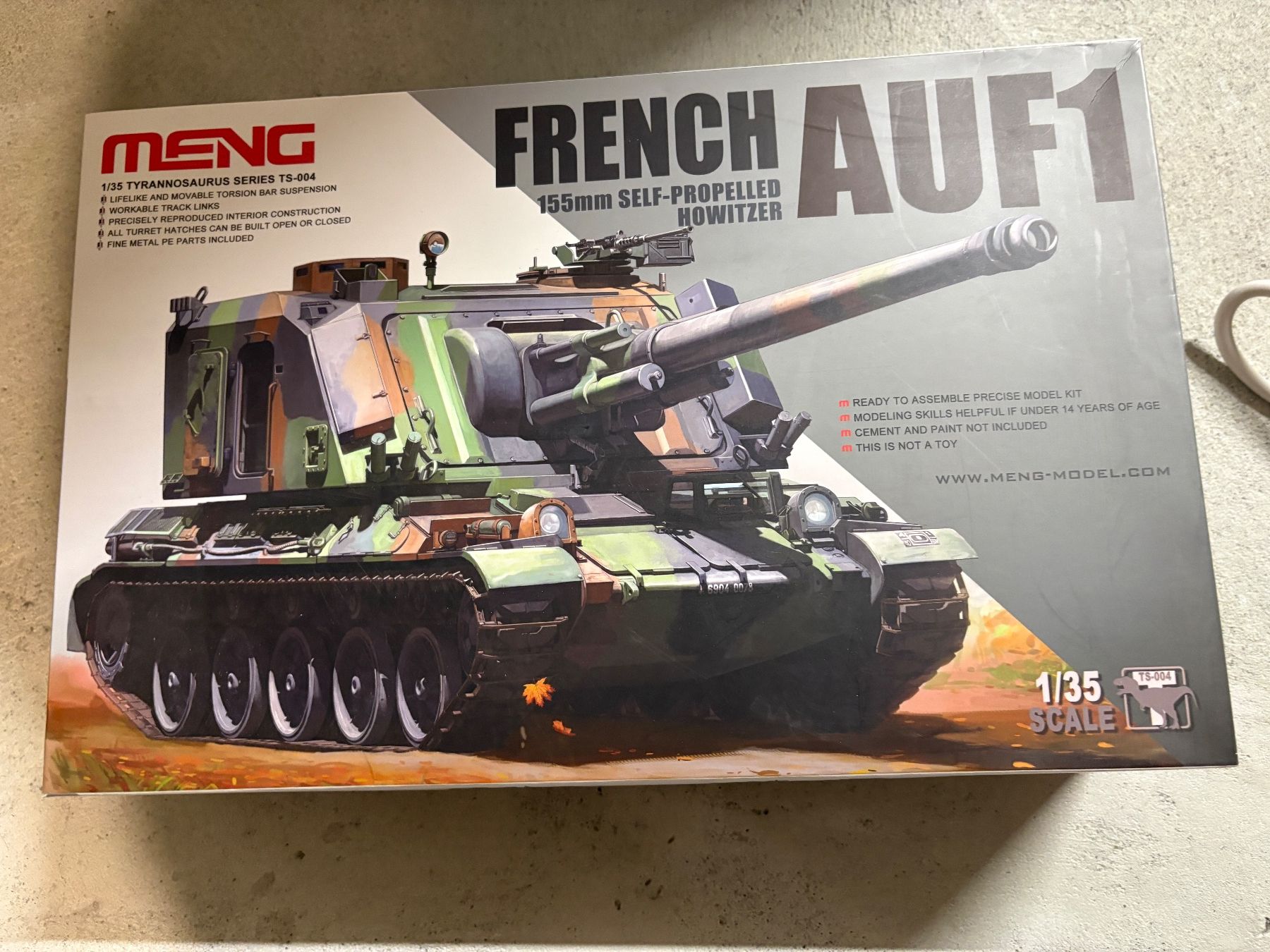 Kit di modellismo & Modellini statici: 1/35 FRENCH HOWITZER AUF 1 – Usato da MÜHLEDORF/SO venduto da tru_wsv8