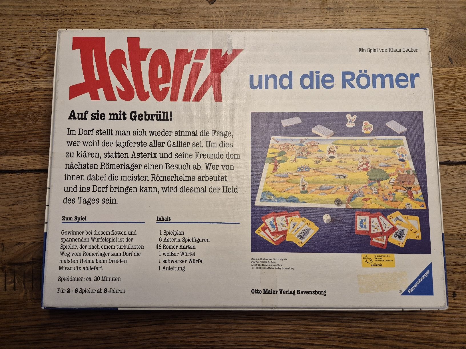 Ravensburger Giochi: Asterix und die Römer Spiel Ravensburger – Usato da Oberdiessbach venduto da Finland1977 7