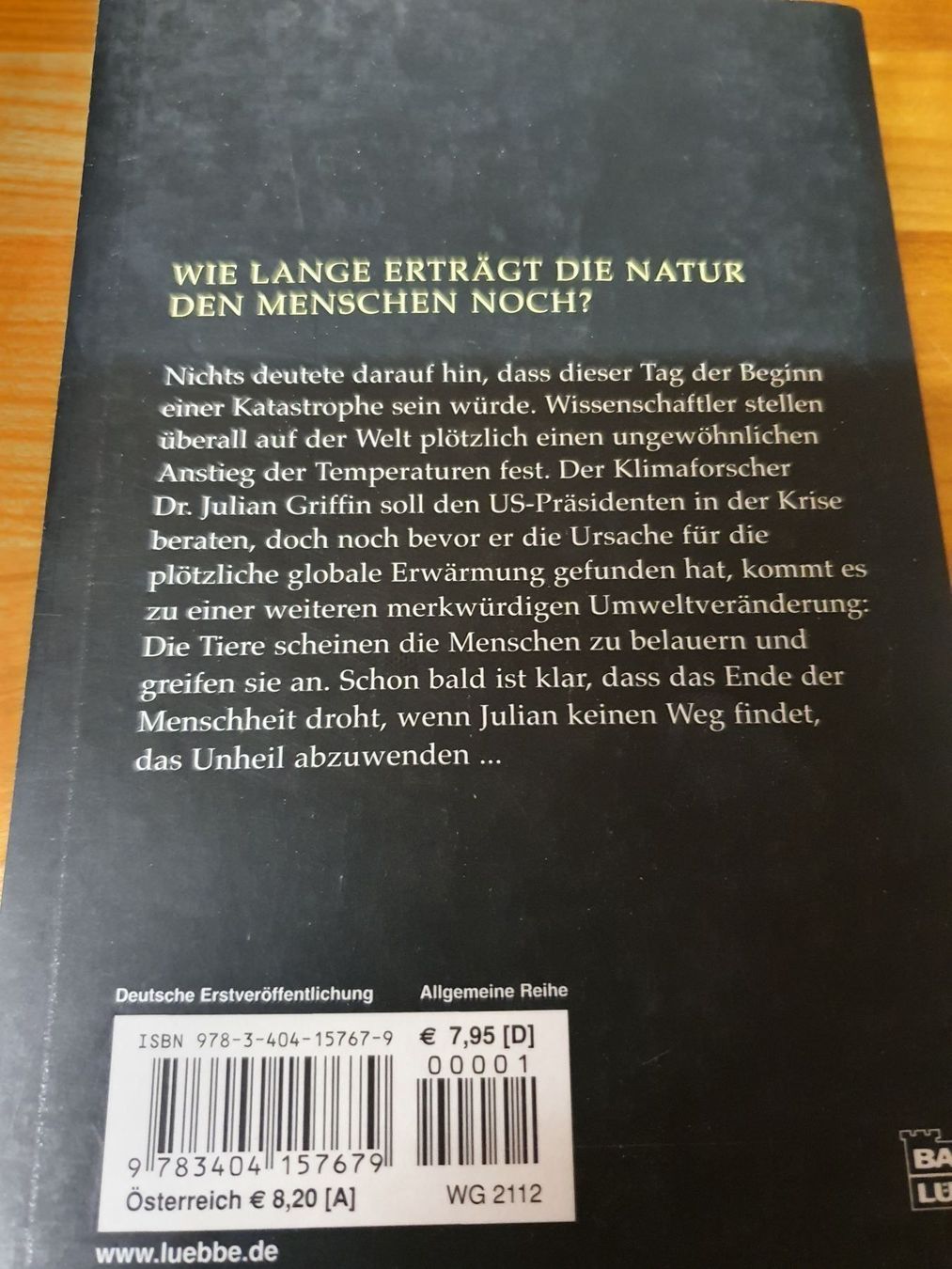 Bücher: Edens Rache von Robyn Williams – Gebraucht aus Oberdorf BL von BaldenEagle 1