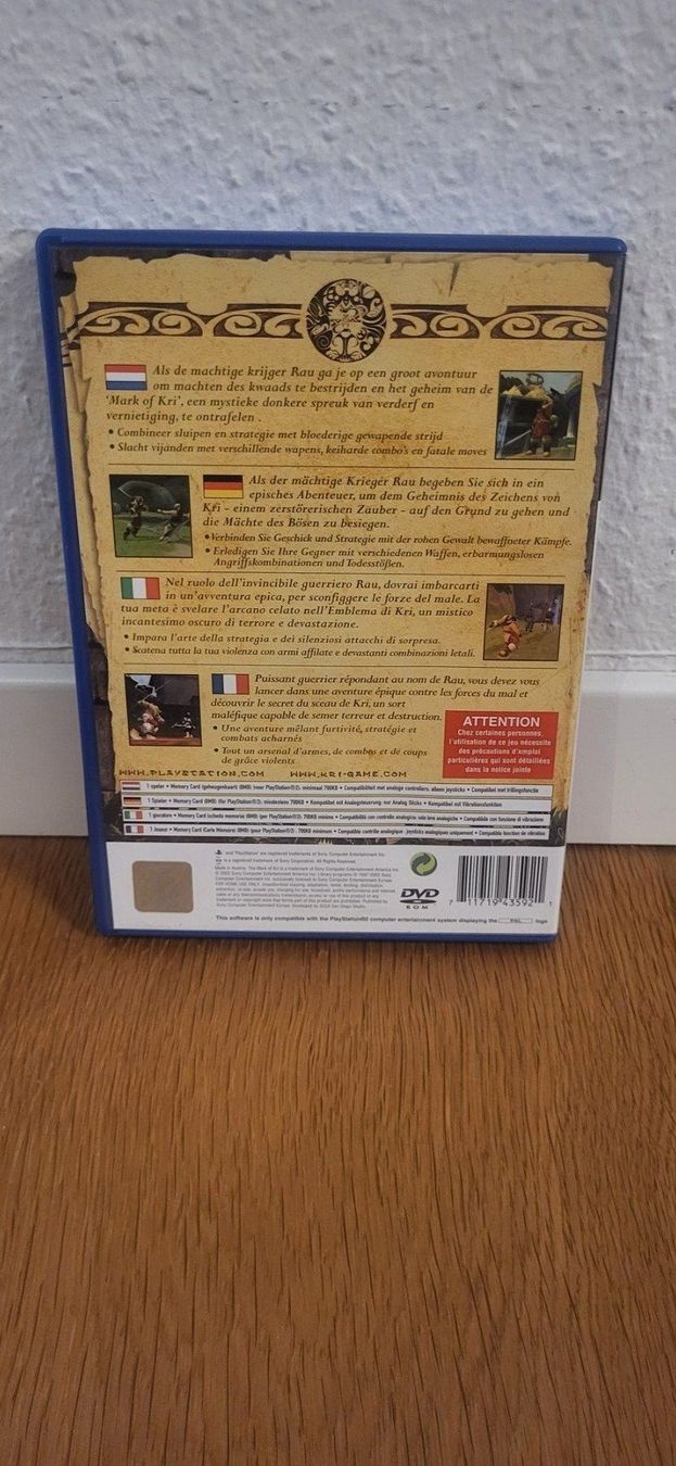 Sony Spiele: PS2 - The Mark of Kri – Gebraucht aus Münsingen von Heroism2010 1