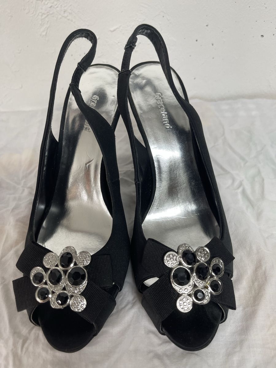 Graceland Damenschuhe: Graceland Sommer Pumps Schwarz, Gr. 37 – Gebraucht aus Meikirch von Hilfe_Waisentiere 2