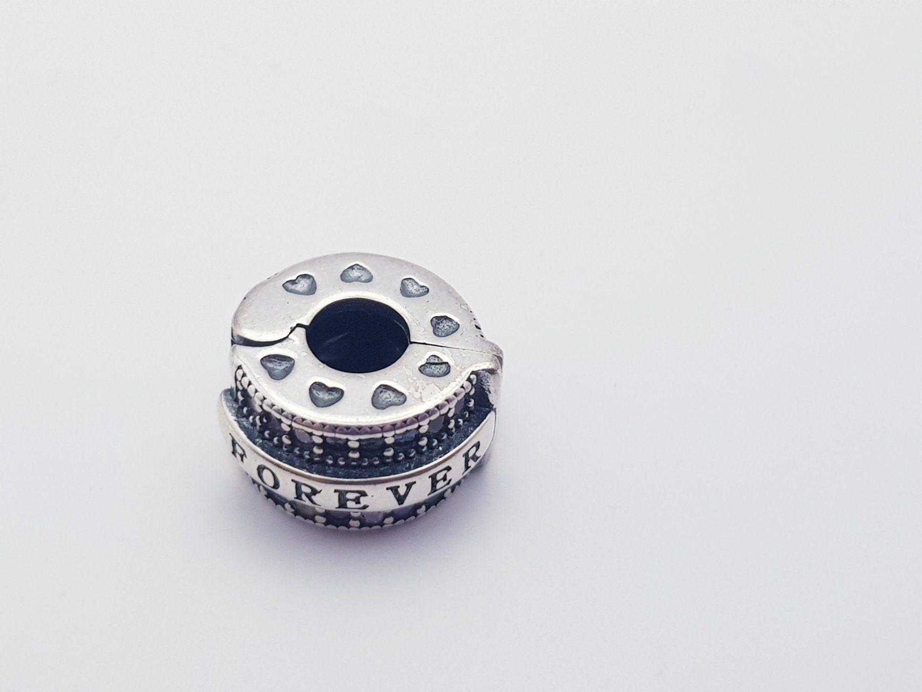 Ciondoli: Charm "Forever" (925 Sterling Silber) – Nuovo e nell'imballaggio originale da Menziken venduto da Zyropa 1