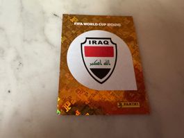 Panini Fifa Fussball WM 2026 Sticker IRAQ Wappen IRQ 1