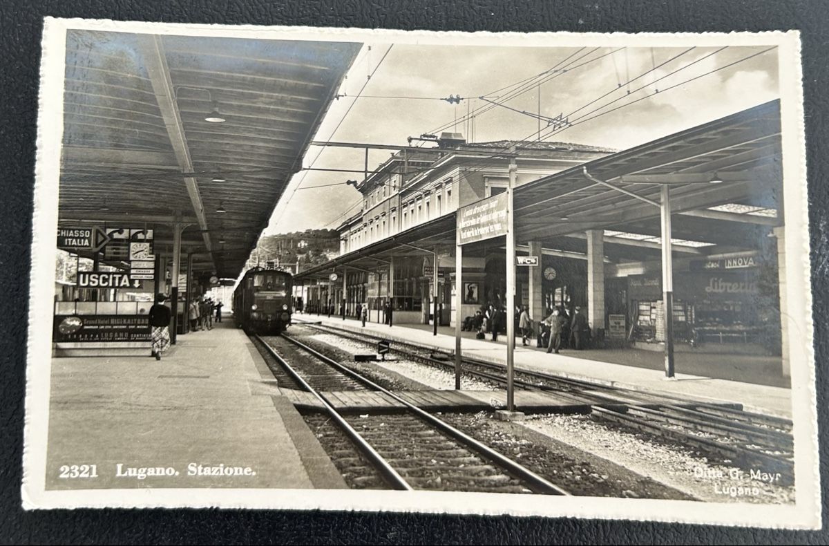 Cartes postales: Lugano Statione  – D'occasion à Horw par Tellbub