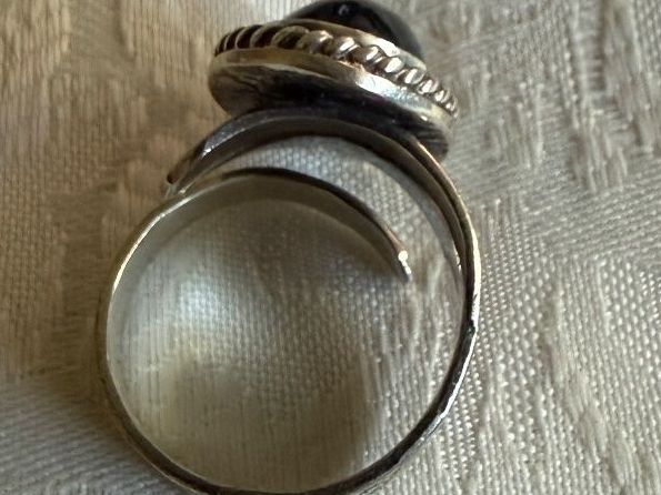 Ringe: Echter äthiopischer Grün-Opal- Silberring regulierbar – Neu und originalverpackt aus Ebikon von elischka 4