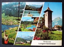7 x Ansichtskarten LUNGERN
